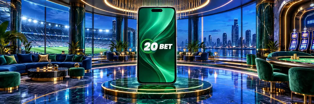 20Bet auf dem Smartphone